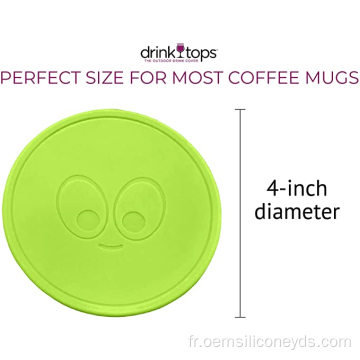 Couverture de tasse de café en silicone sans BPA